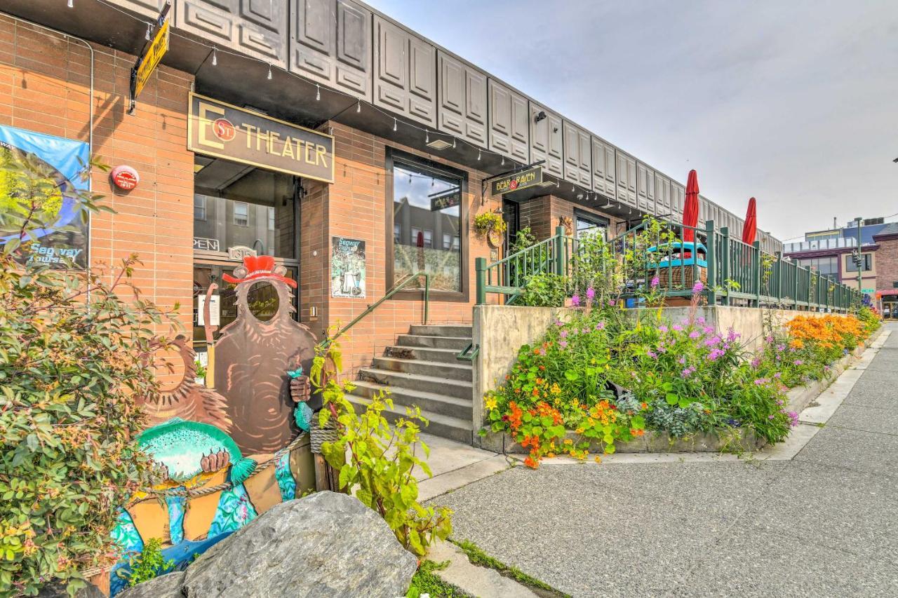 Modern Downtown Apt - Walk To Parks And Cafes! Anchorage Exterior foto